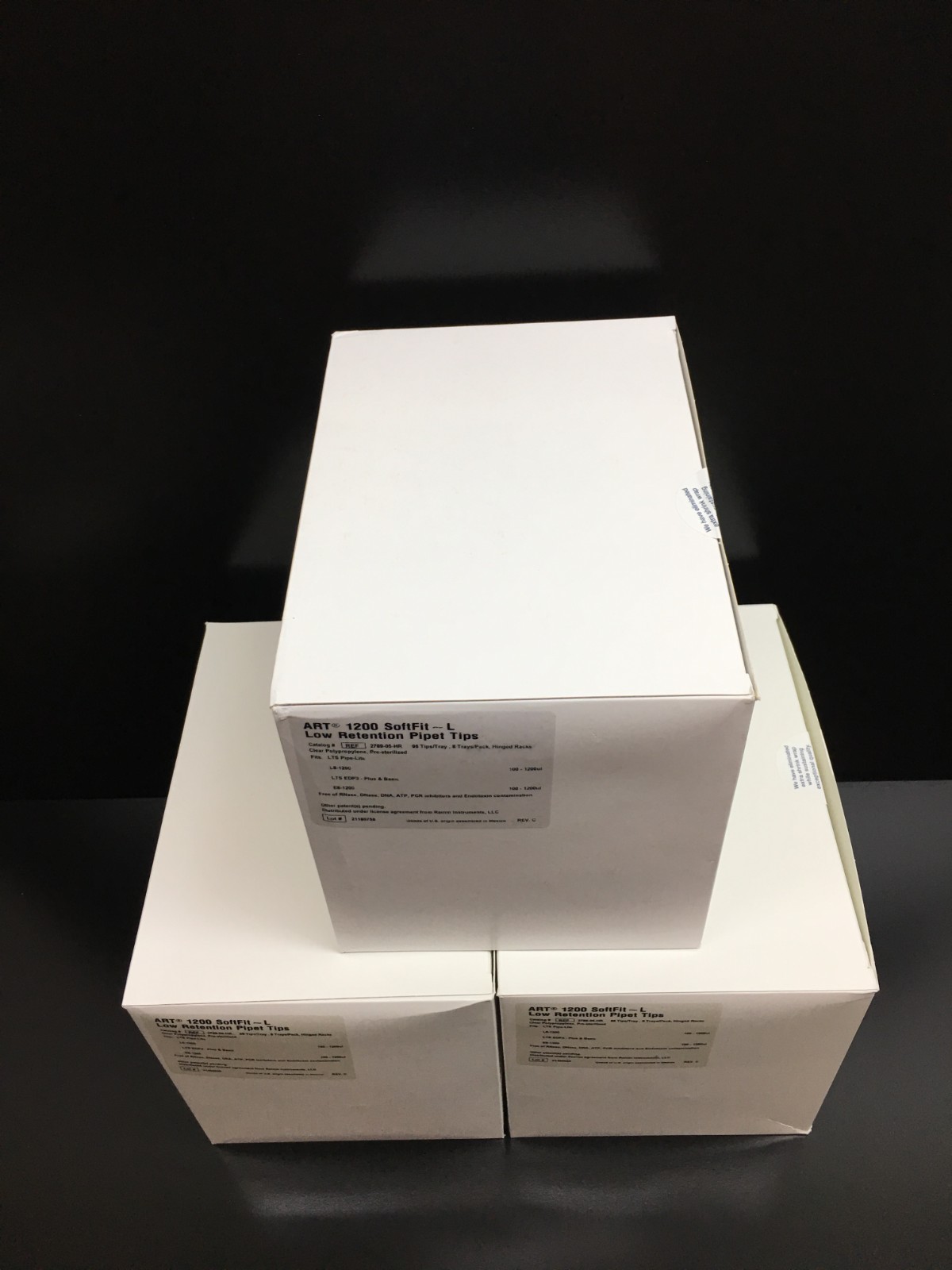 Thermo Scientific REF 2789-05-HR ART 1200 SoftFit-L Pipet Tips Lot 3 PKS