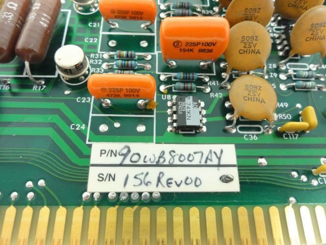 209199 Used; Triangle 90WB8007AY Analog Card Circuit Board