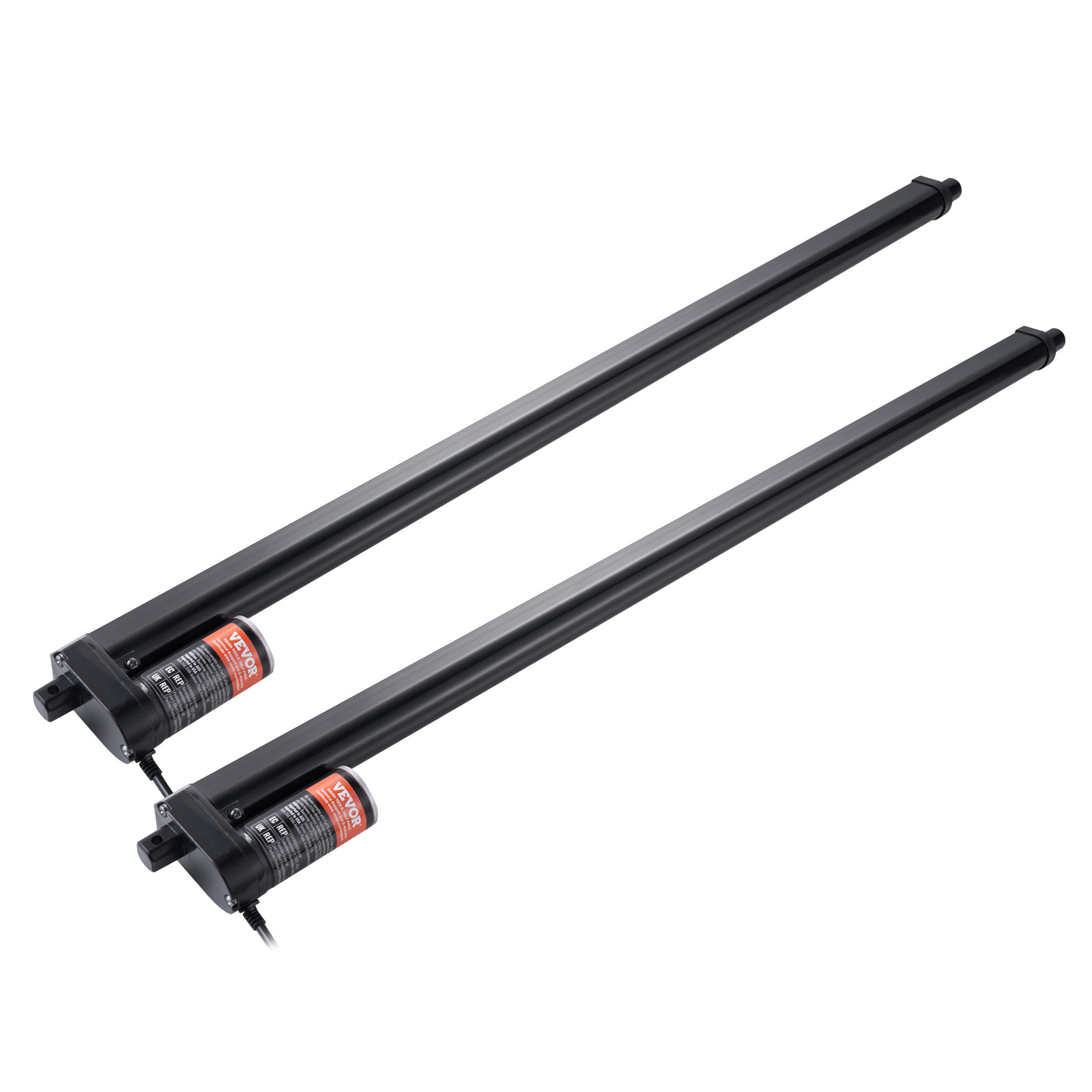 VEVOR 2PCS 12V Linear Actuator Kit 30 Inch 0.35″/s 220lbs/1000N IP54 Protection