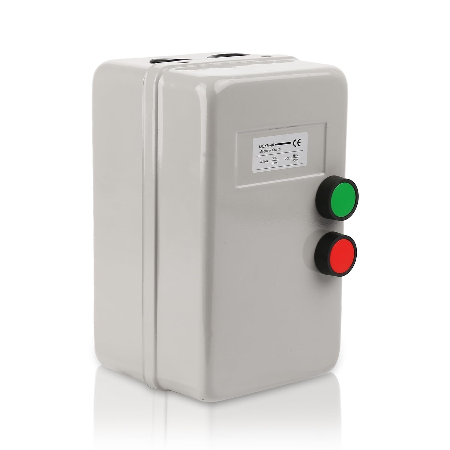 380V 11KW 25-45AMP 15 HP 3 Phase Magnetic Motor Starter Button Switch