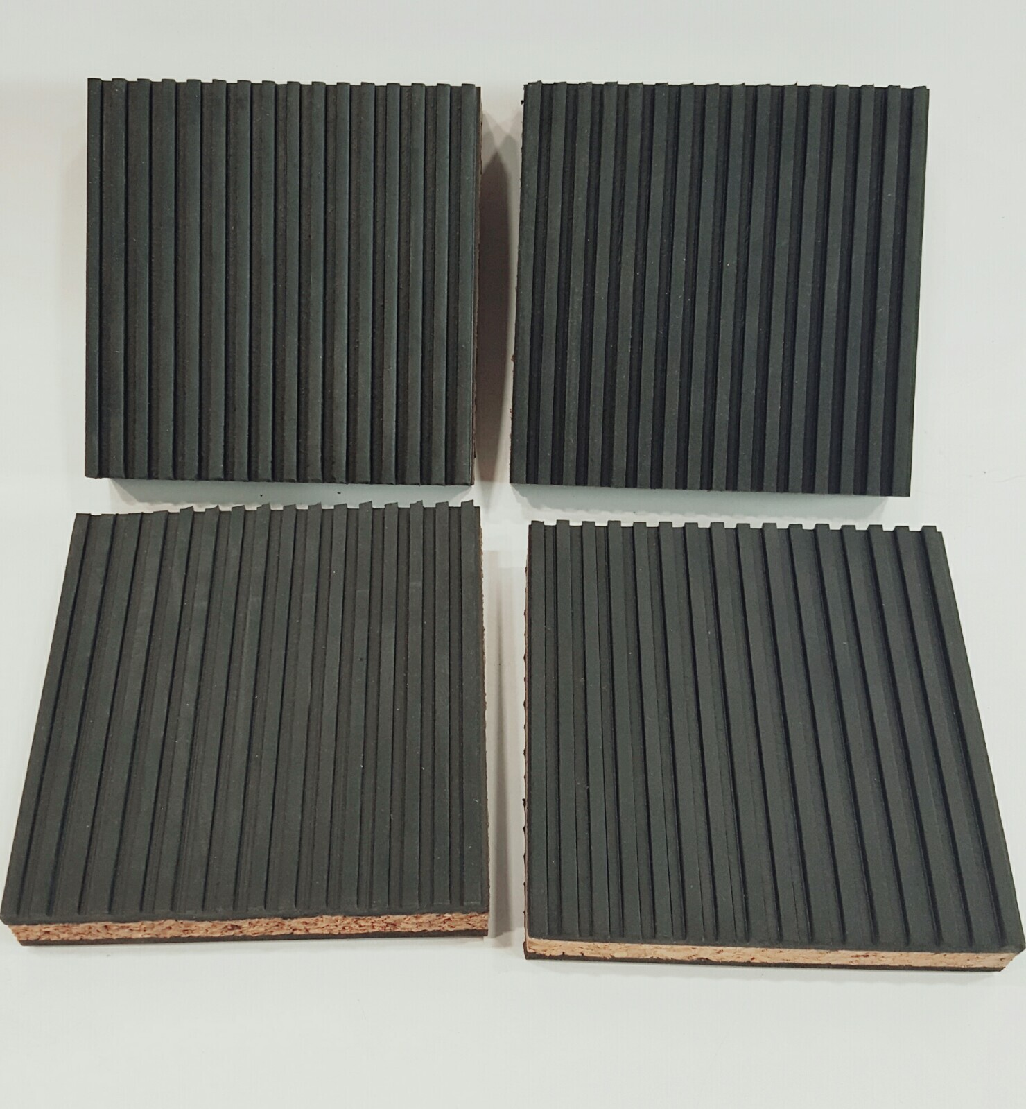DiversiTech MP-4C Rubber/Cork Anti-Vibration Pad 4in.x4in. x 7/8in. PACK OF 4