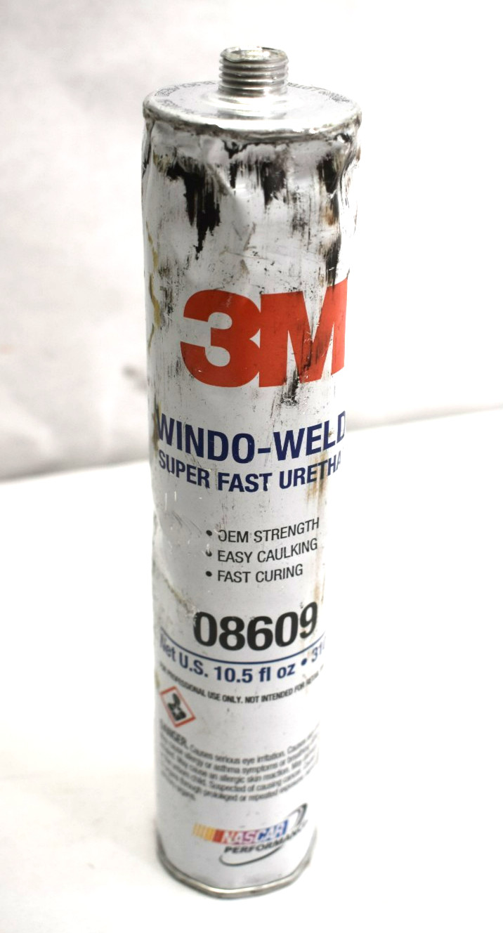 3M 08609 Window-Weld Super Fast Urethane Black 10.5 fl oz Cartridge