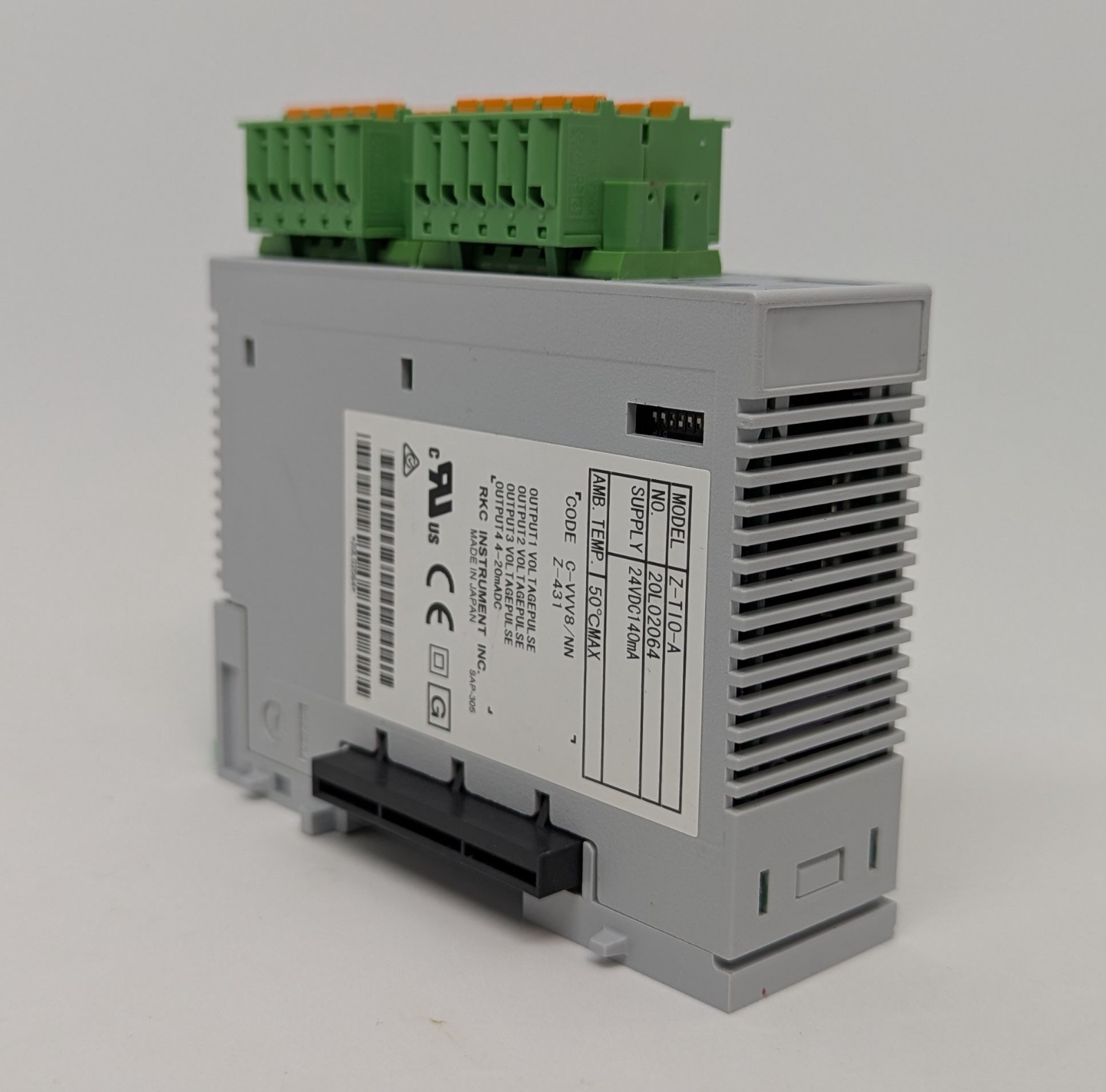RKC Z-TIO-A SRZ 4 Channel Temperature Controller Module (GENUINE FRESH PULL)