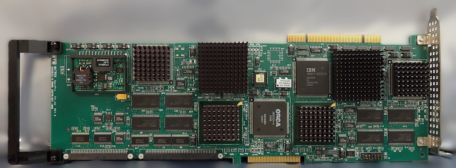 Matrox 721-02 Gen/Pro PCB Card GP60/F/64/F/64 570-06 Reseller Lot of 3 Working