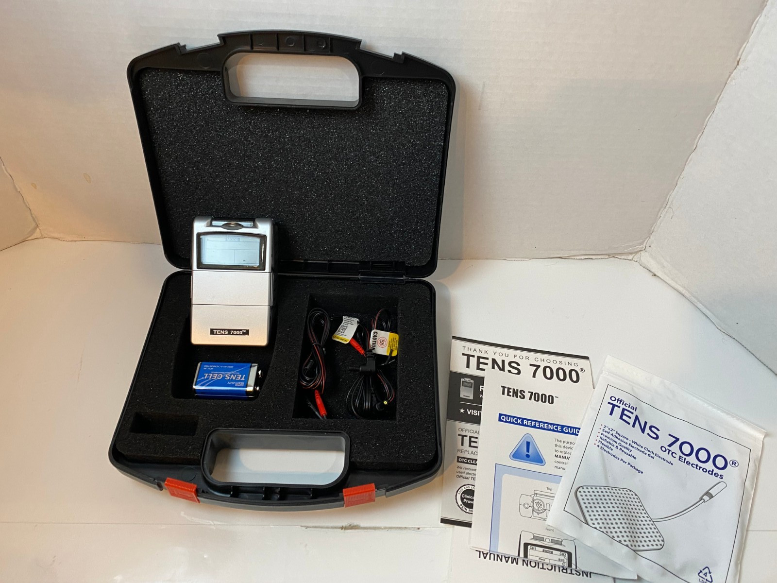 TENS 7000 Digital TENS Unit with Accessories – Muscle Stimulator Machine