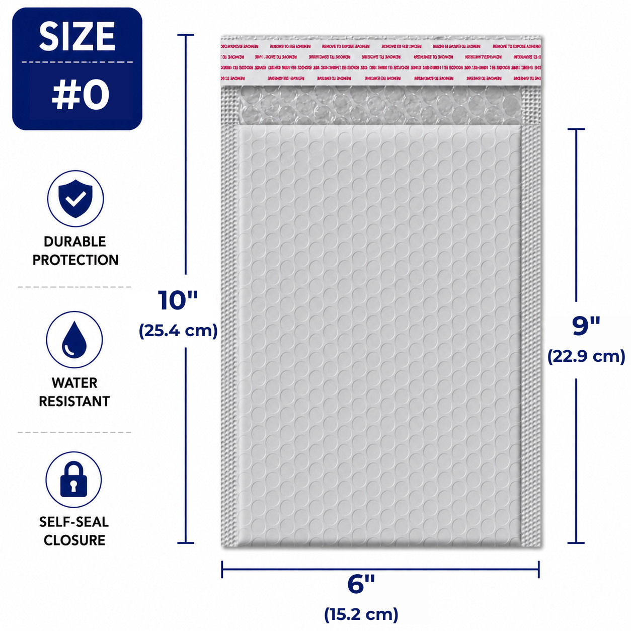 Poly Bubble Mailers Padded Envelopes Self Seal Mailing Bags fast shipping