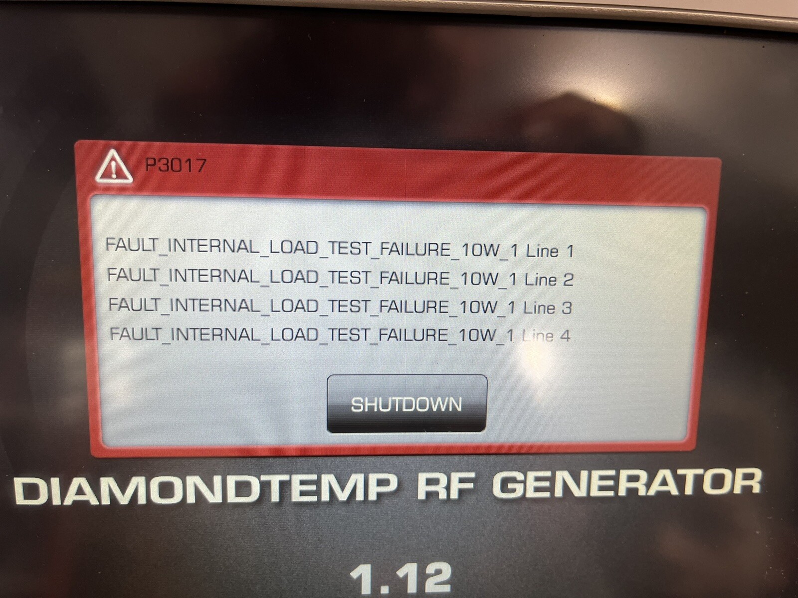 Act Diamondtemp Rf Generator W/ Foot Switch FASTR CEDTG200 Epix Ablation