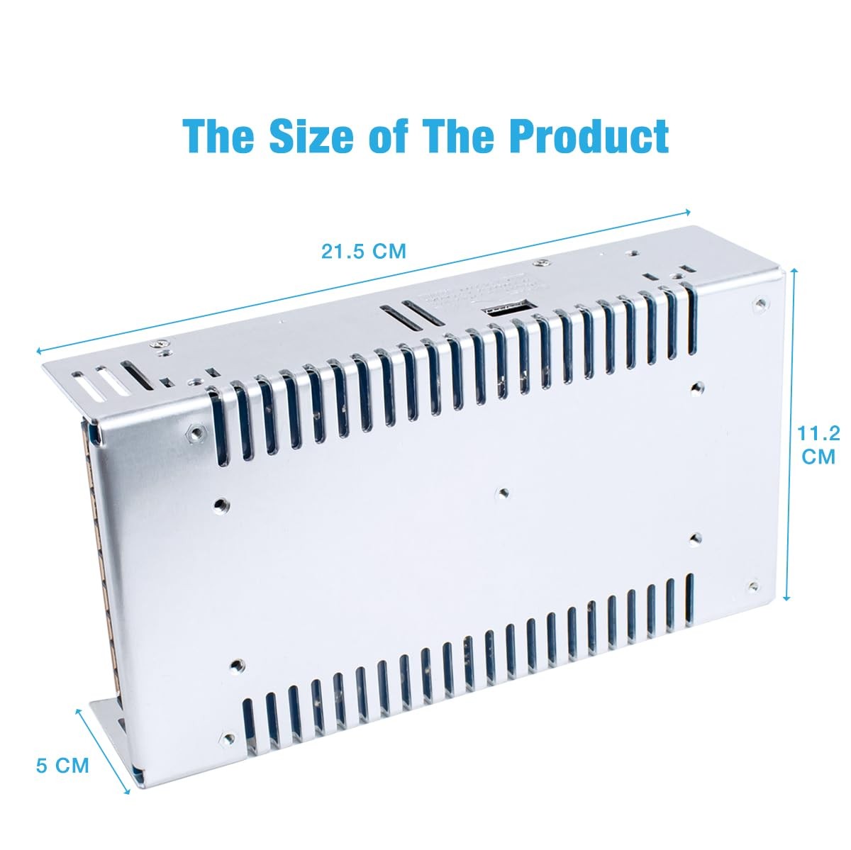 12V 50A 600W Universal Power Supply AC 110V/220V to DC 12V Regulated Switching
