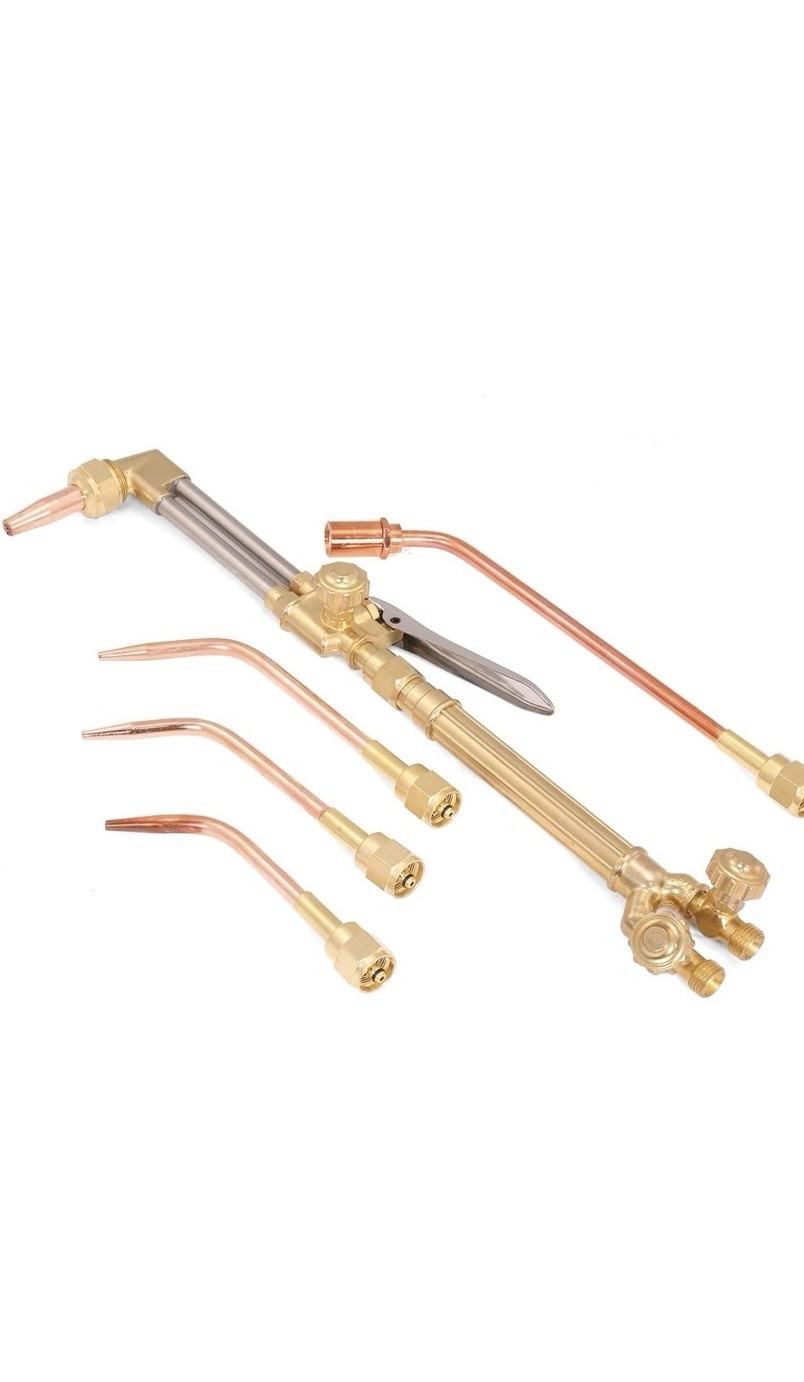 Stark USA Portable Oxygen Acetylene Welder Include Nozzles Cutting Torch, Gau…