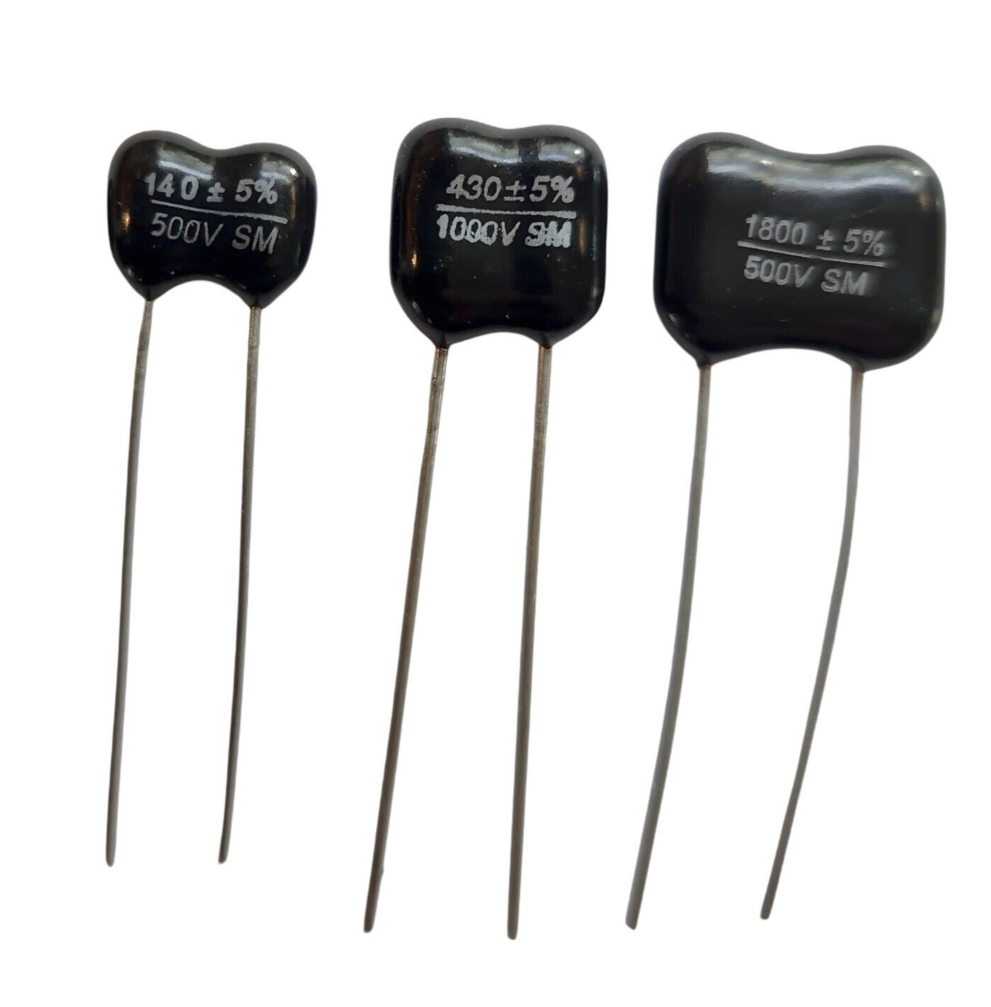 New RoHs Dipped Silver Mica Capacitors, 10pF to 10KpF, 100V-5KV, 5% Tol, 150C