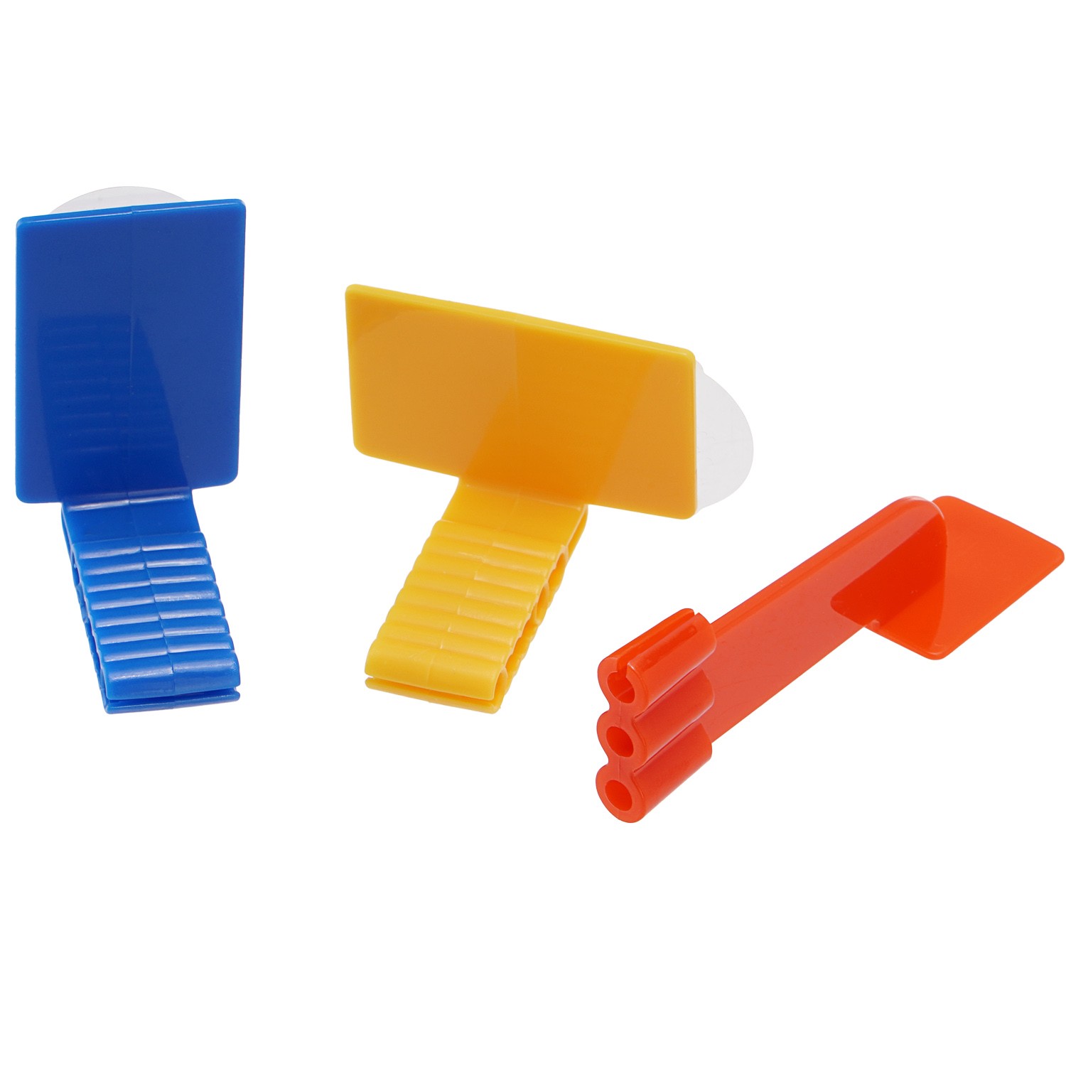 100Pcs Dental Sensor Holders XCP-XP Disposable Adhesive Holders Red/Blue/Yellow