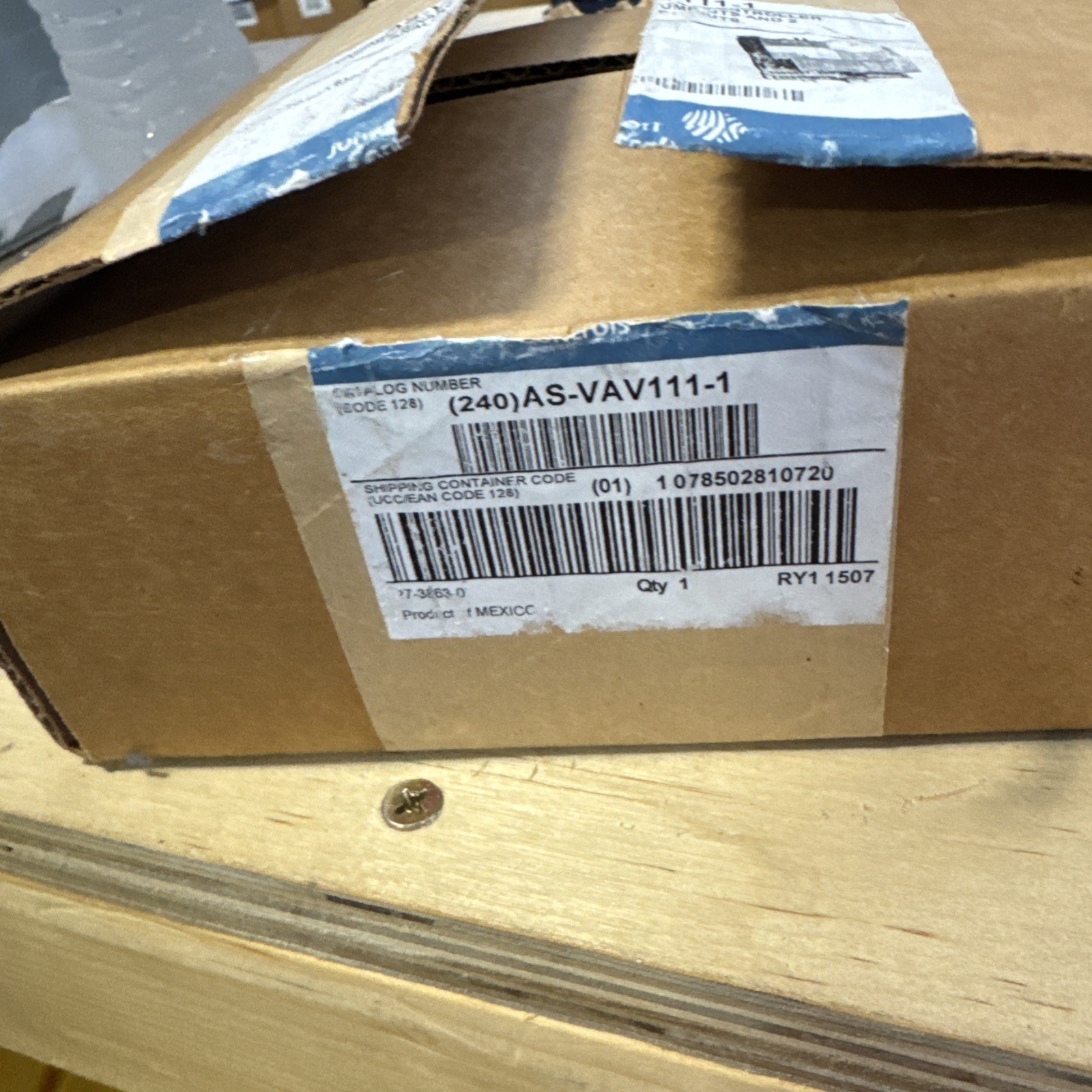 Johnson Controls AS-VAV111-1 Variable Air Volume Controller