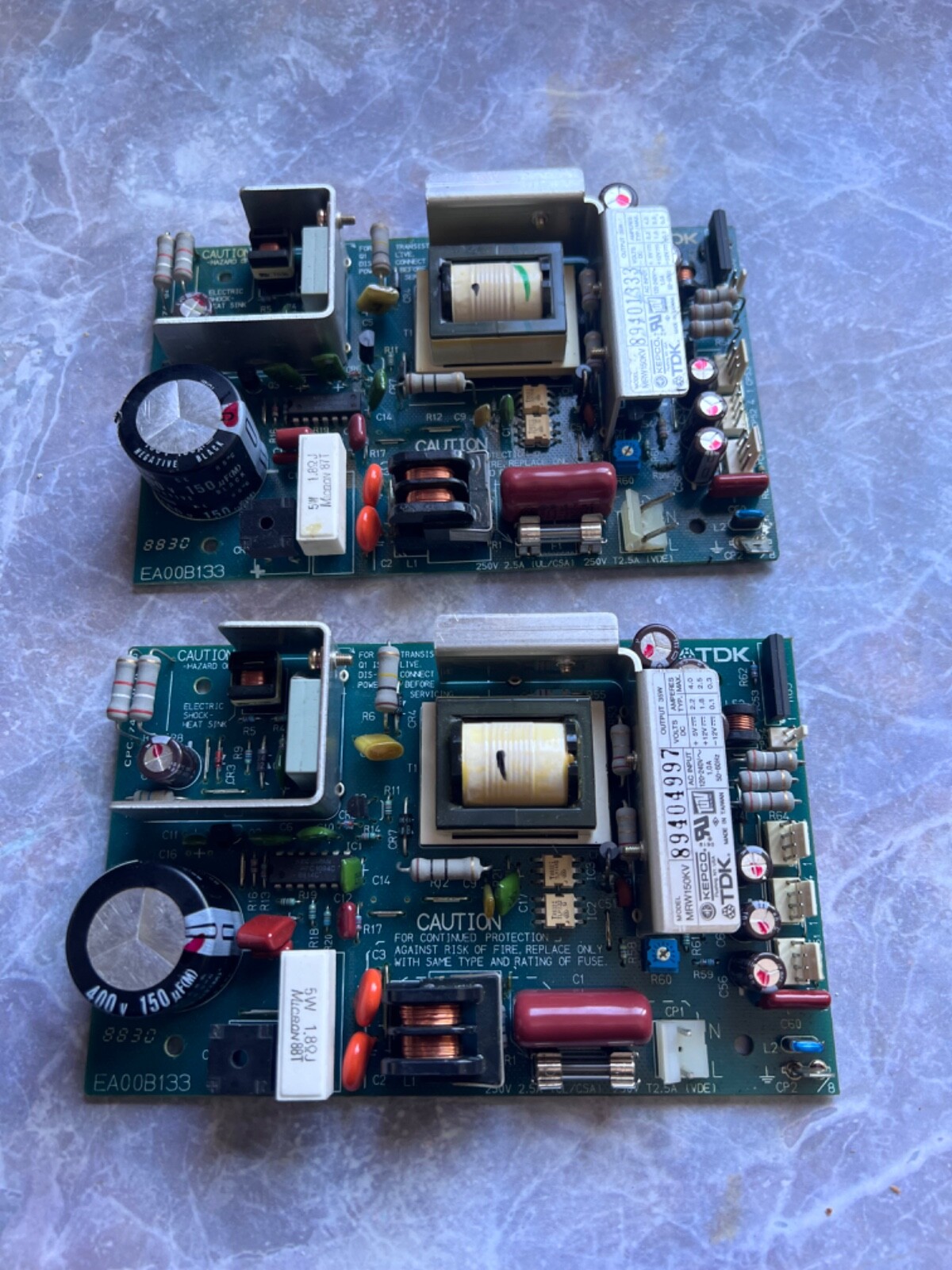 TDK MRW150KV 35watt, 12 volts DC, -12 volts DC and 5 volt DC Power Supply