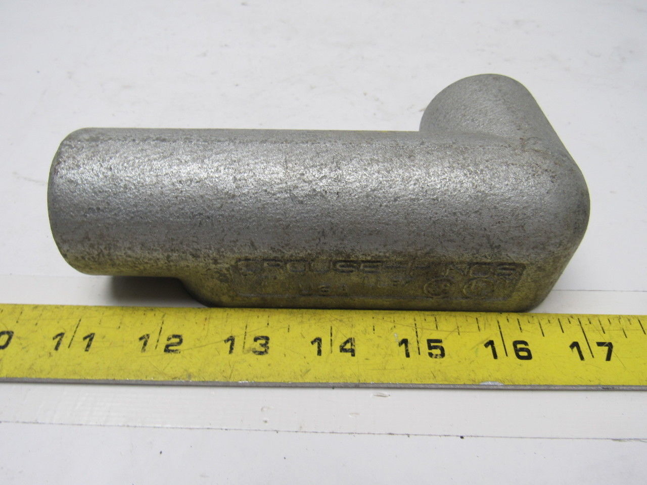 Crouse-Hinds LL37 x 1″ NPT Cast Malleable Iron Threaded Conduit Body Lot Of 3