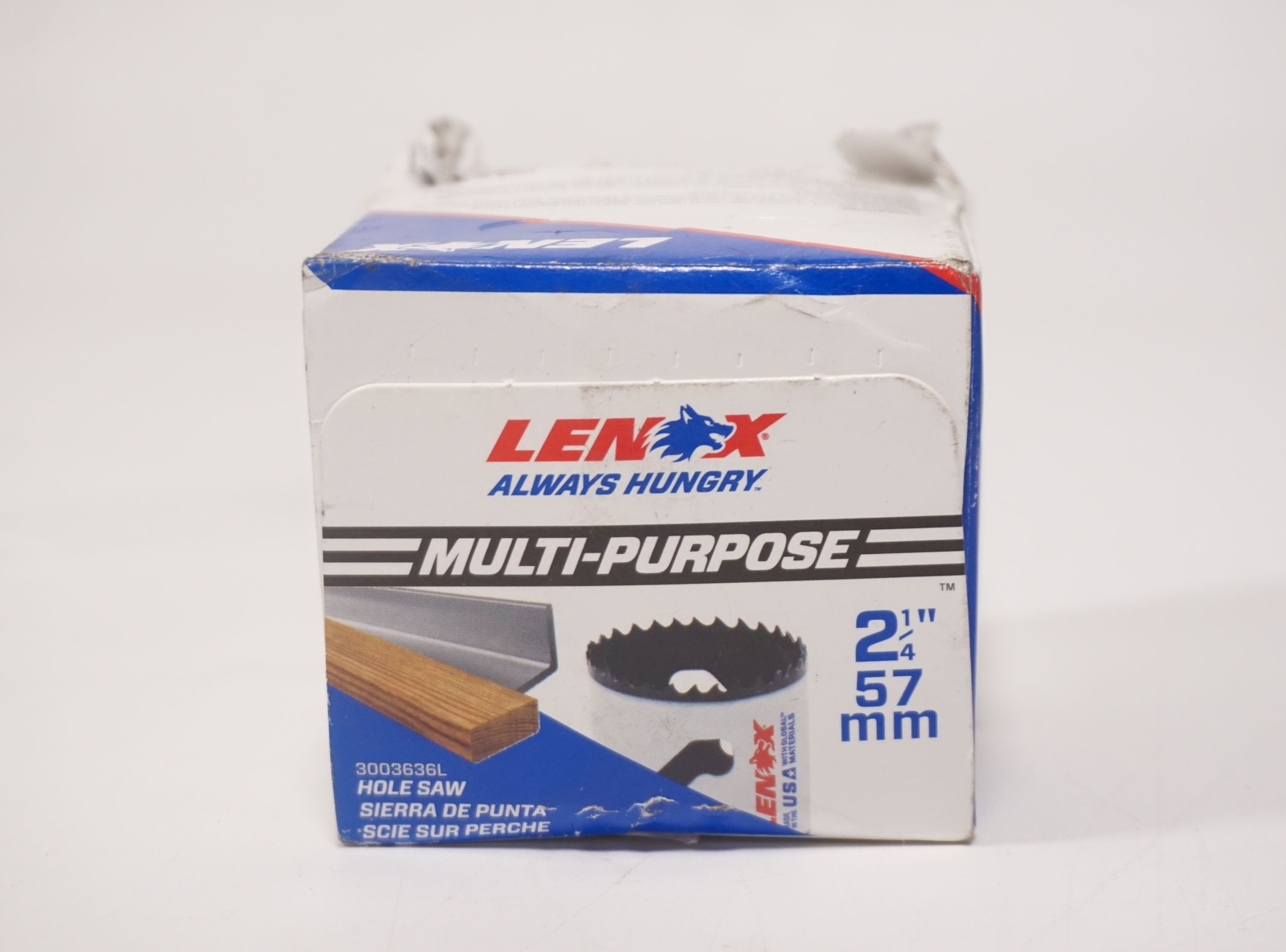 2x Lenox 3003636L Speed Solder Hole Saw 57mm HSS Bi-Metal 2 1/4″ BNIB