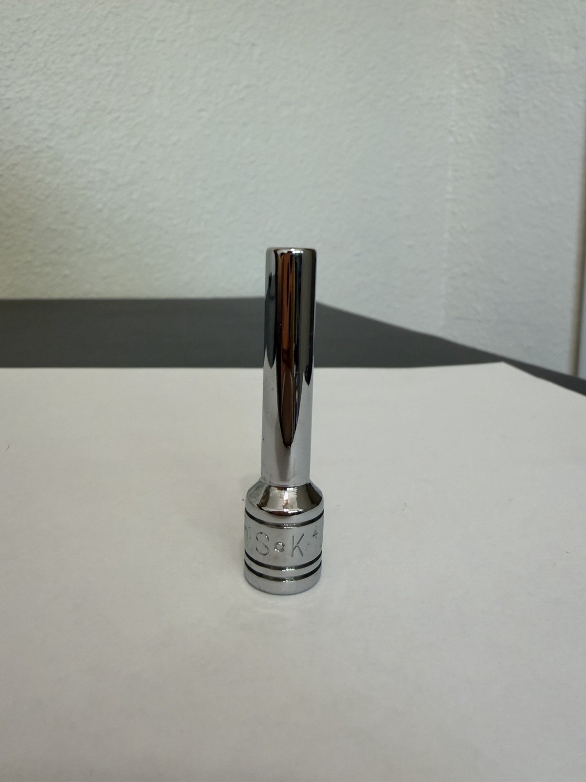 SK Tools 4.5 Mm 1/4 In. Drive 6-Point Metric Deep Chrome Socket (41698)