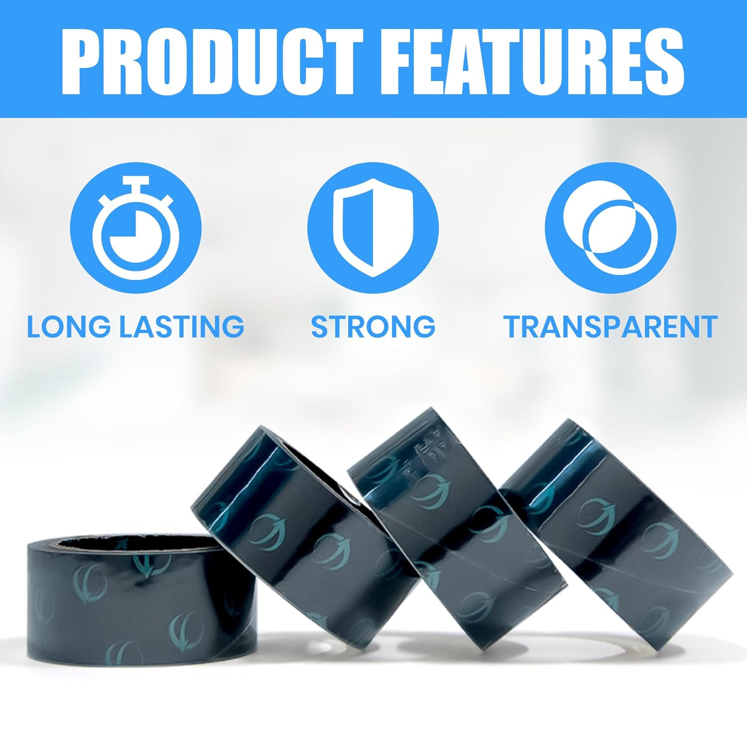 Clear Packing Tape, 36 Rolls Heavy Duty Packaging Tape for Shipping Packaging Mo