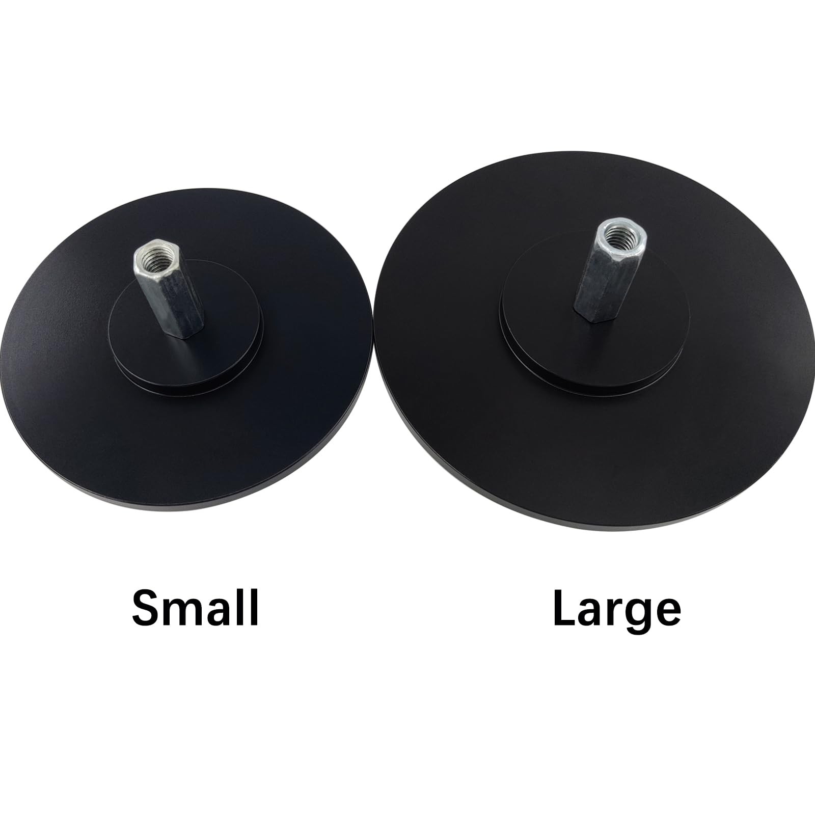 4.72 Diameter Suction Cup Adapter, M8 Screw, DIY End Connector, Actuator