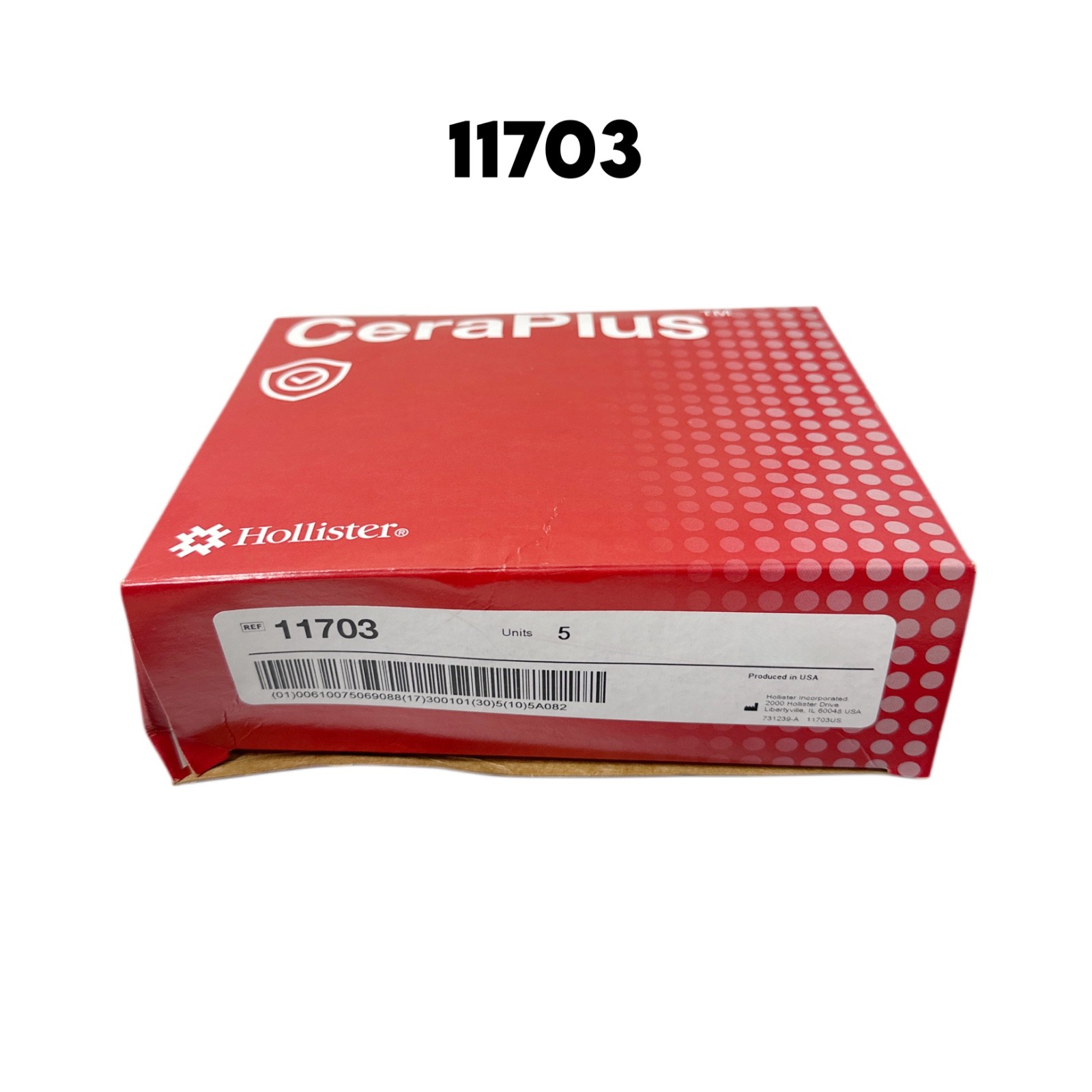 Hollister 11703 CeraPlus Soft Convex Barrier 2-1/4″ Box of 5