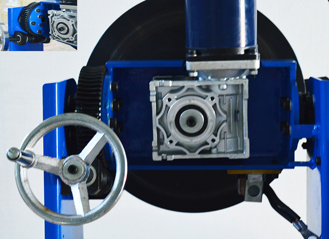 110V Welding Positioner Turntable 50KG with 200mm Chuck Manually Flip BW-50