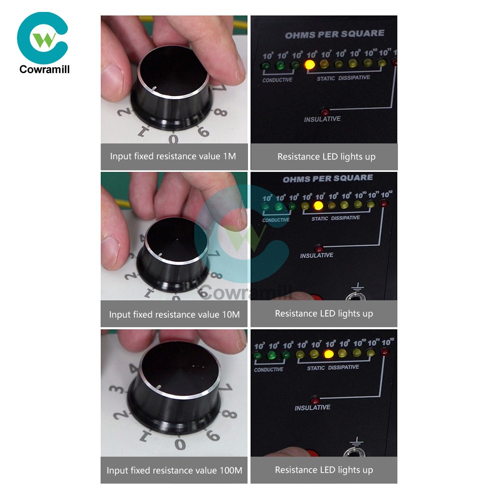 Static Resistance Tester Static Antistatic Impedance Tester DS Resistance Meter