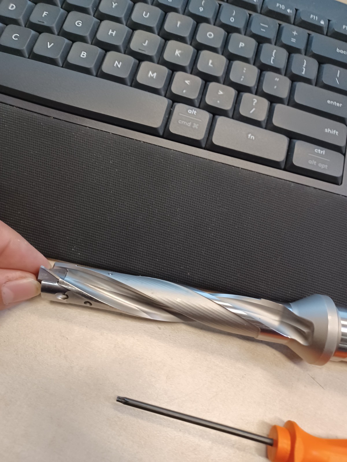 Widia TDMX0749R5SL100 Modular Drill, 100.00mm Drill Depth