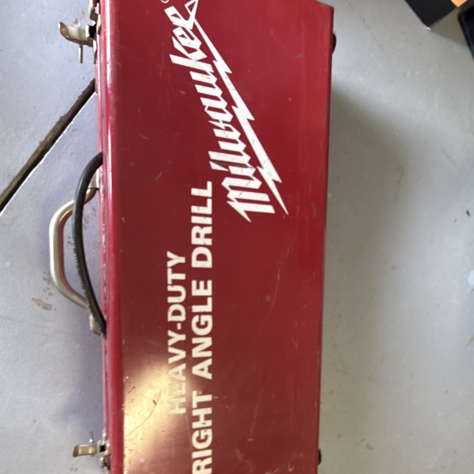 Milwaukee 1107-1 Heavy-Duty Right Angle Drill Kit with Metal Case & Accessories