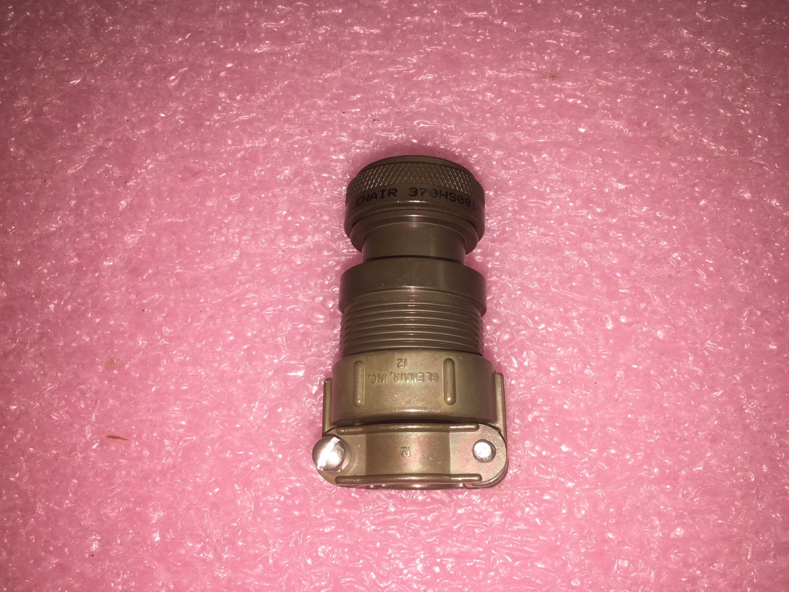 370HS001NF1712A3 Submersible Cable Sealing Backshell with Strain Relief Low Prof
