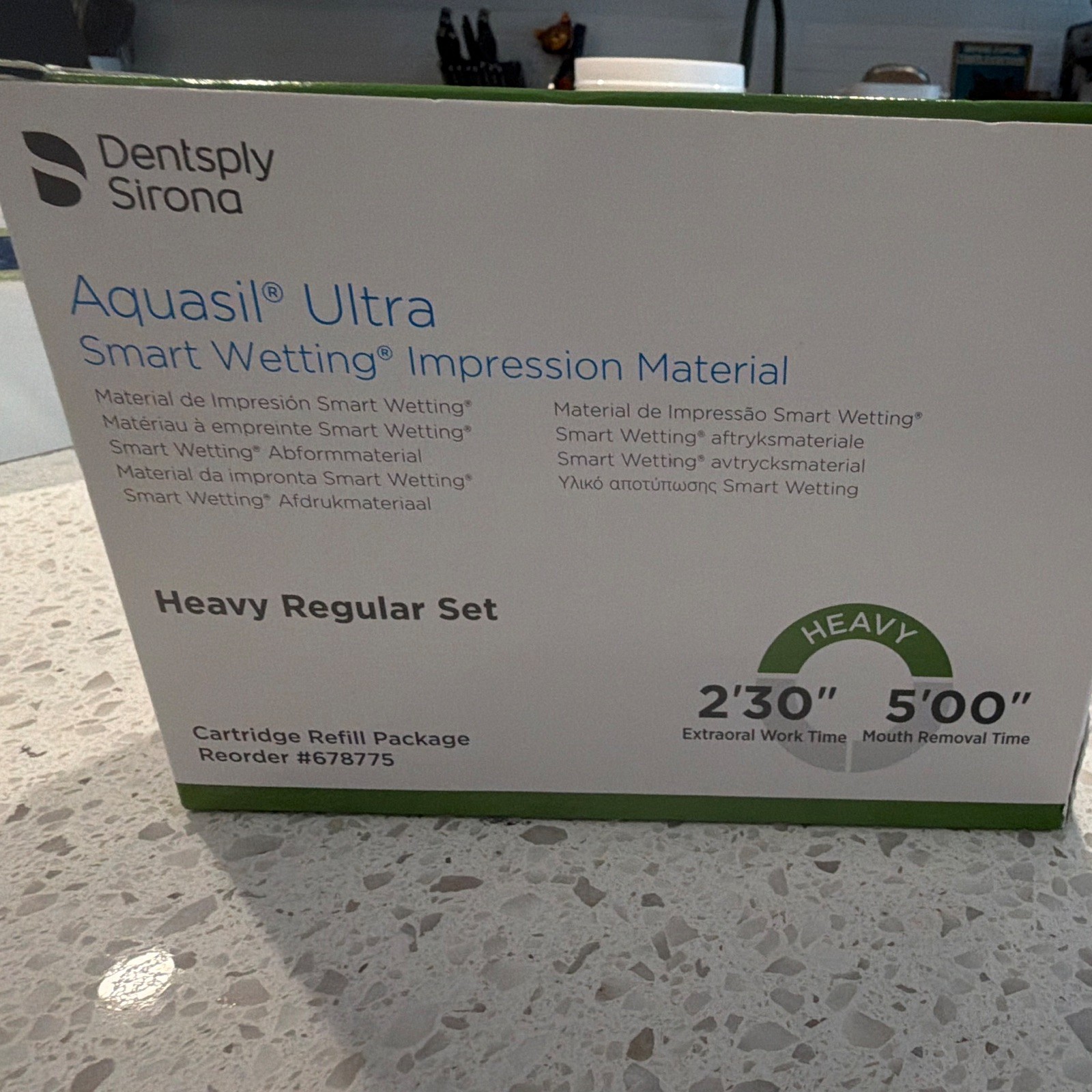Dentsply Sirona Aquasil Ultra Heavy and Regular Set Impression Material 678775