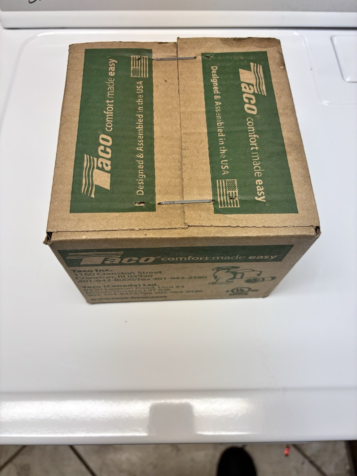 Taco 007-F5 1/25 Hp 115V 1-Phase Flange Connection Hydronic Circulating Pump