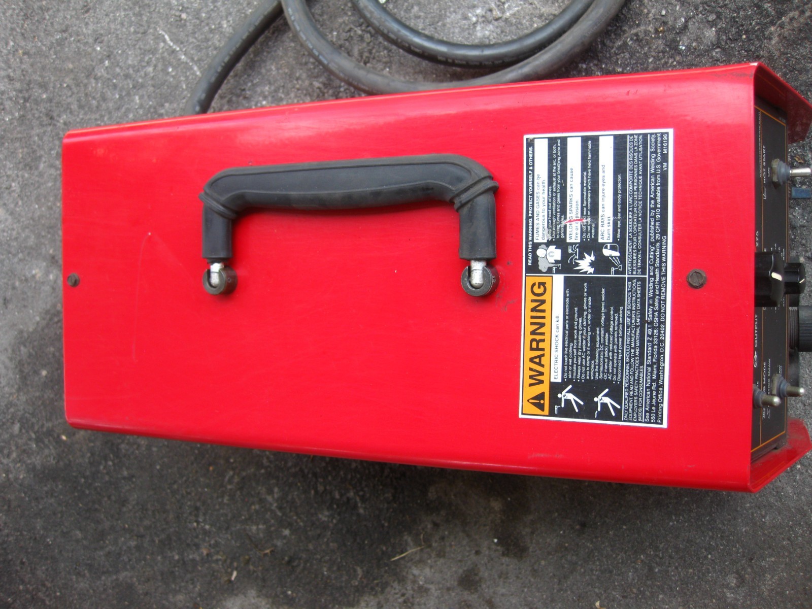Lincoln Electric Invertec V275-S Stick TIG Welder K2269-1 208/230/460V Tested