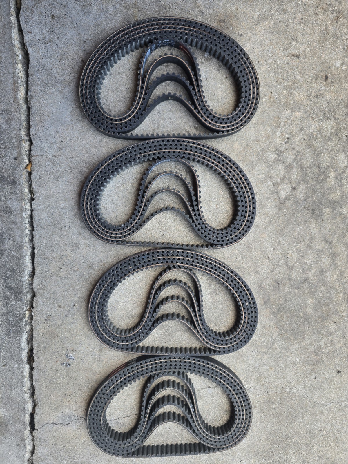 (5) Gates PowerGrip GT4 720-8MGT-20 ANTISTATIC Belts