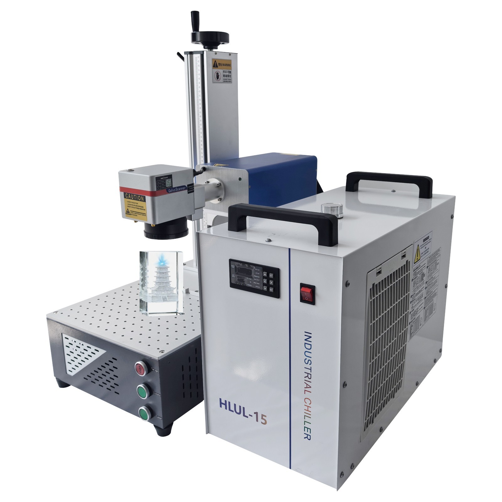 CRS 10W UV Laser Marking Fine Engraver On Glass Wood 3D Inner Crystal Machine
