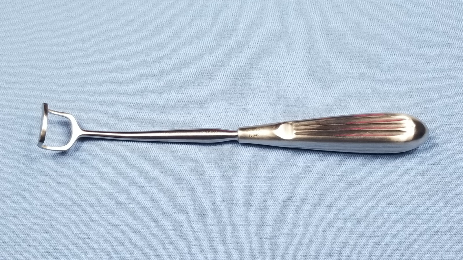 German Stainless Steel Reverse Curve Adenoid Curette 376630