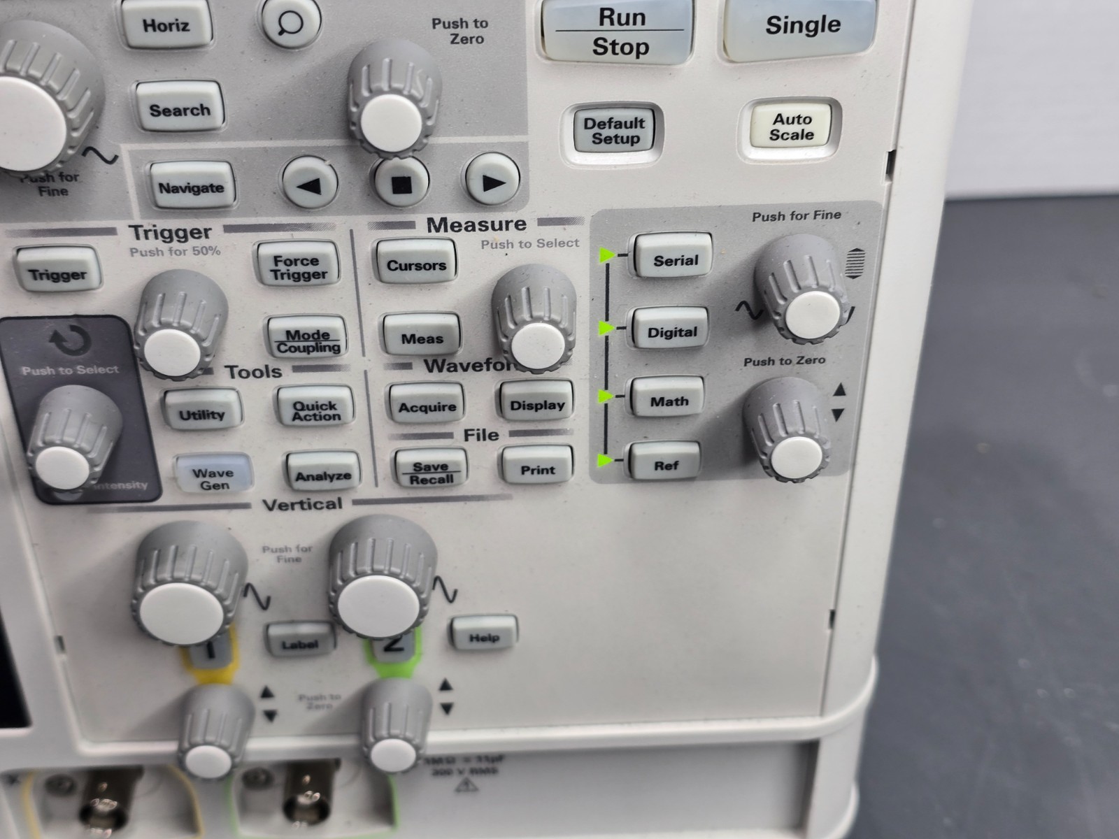 Agilent Technologies InfiniiVision DSO-X 2002A Digital Oscilloscope Power Tested