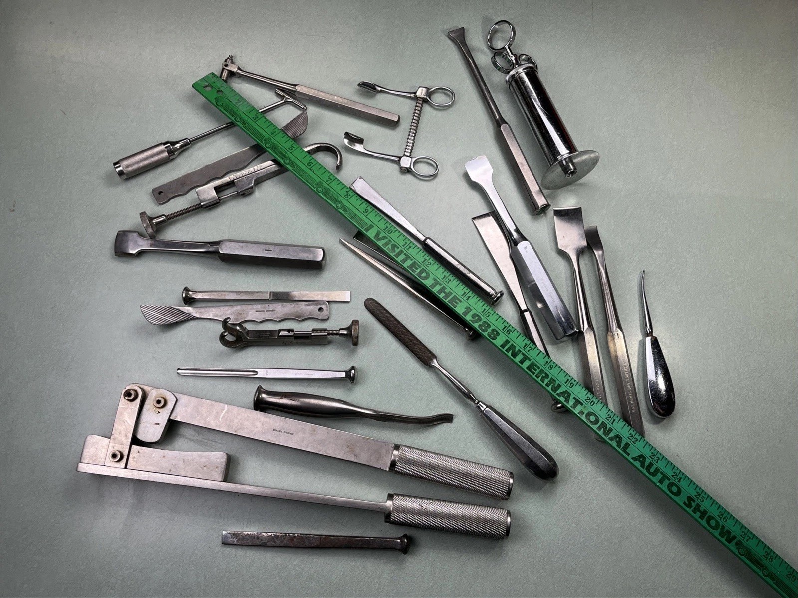 Stainless Surgical Tool Orthopedic Chisel Richards 440 Zimmer Germany & More