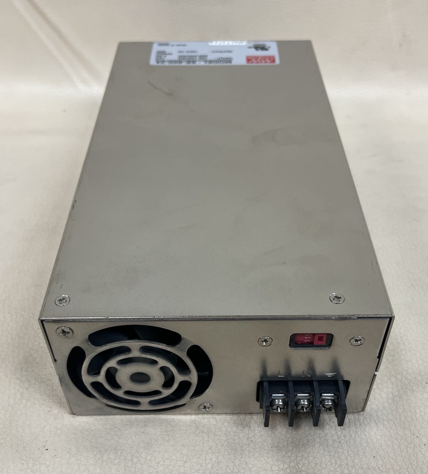 Mean Well 25A 24V AC-DC Enclosed Power Supply SE-600-24