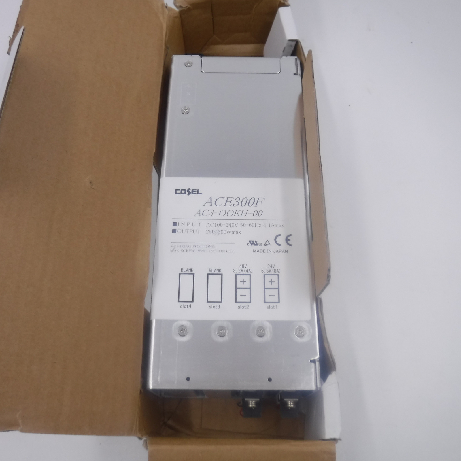 GE LIGHTSPEED CT Cosel Power Supply ACE300F AC100-240V 50-60HZ 4.1 A Max