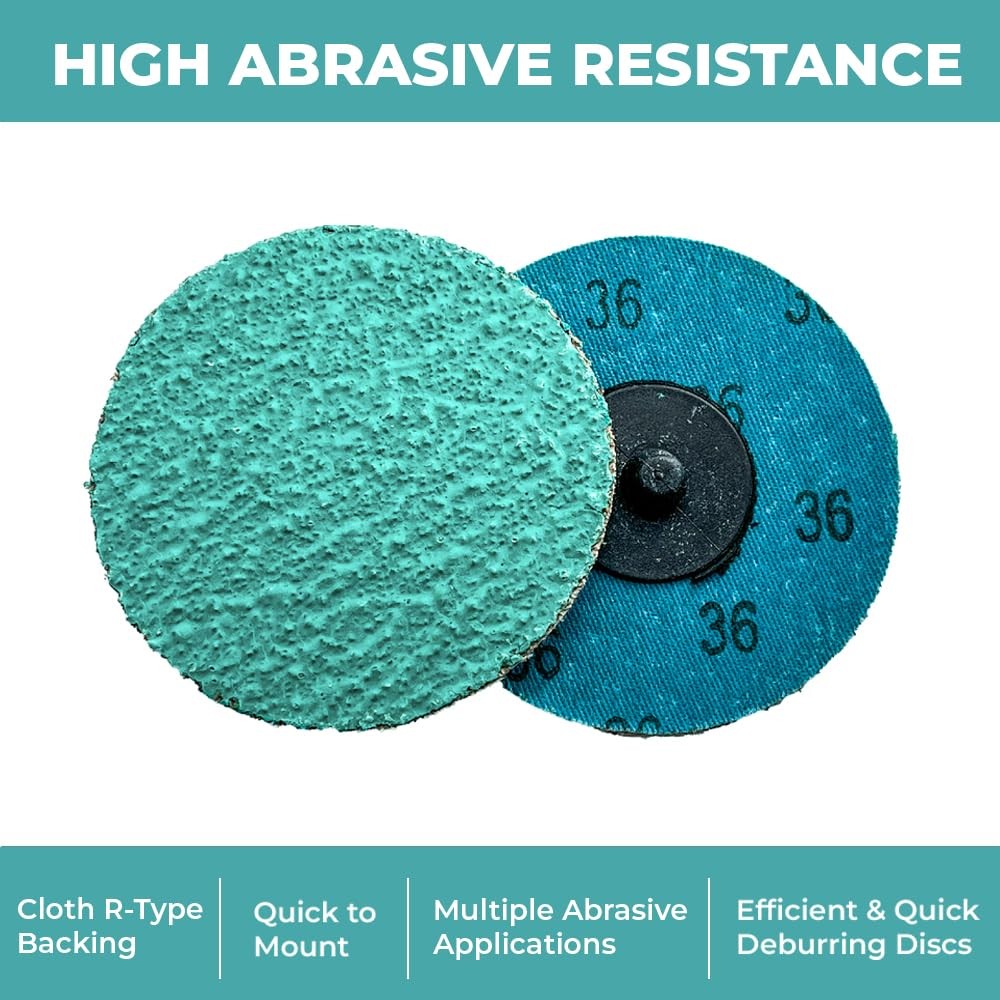 3″ Quick Change Discs – GRIT 36G – 25pcs per Box