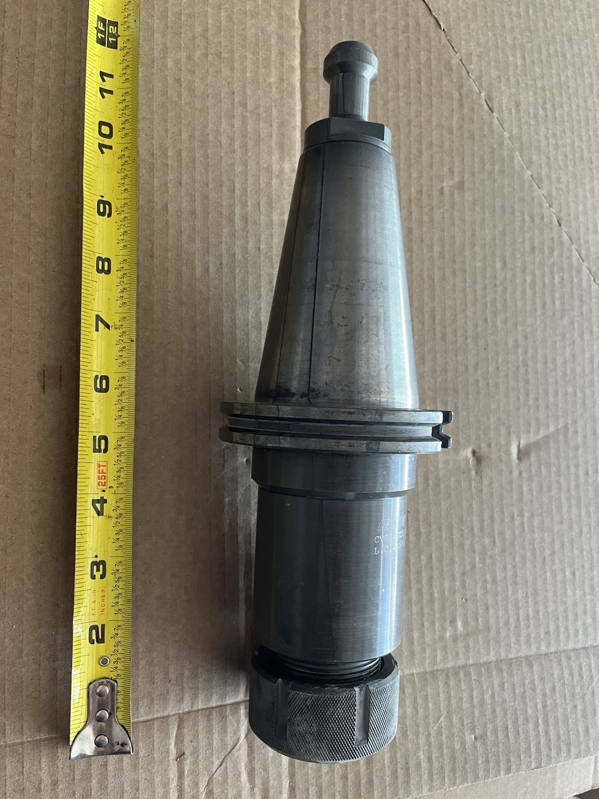 Carboloy Systems CAT50 Collet Chuck CV50-CC5.12-1000 CNC Tool Holder. #43. READ!