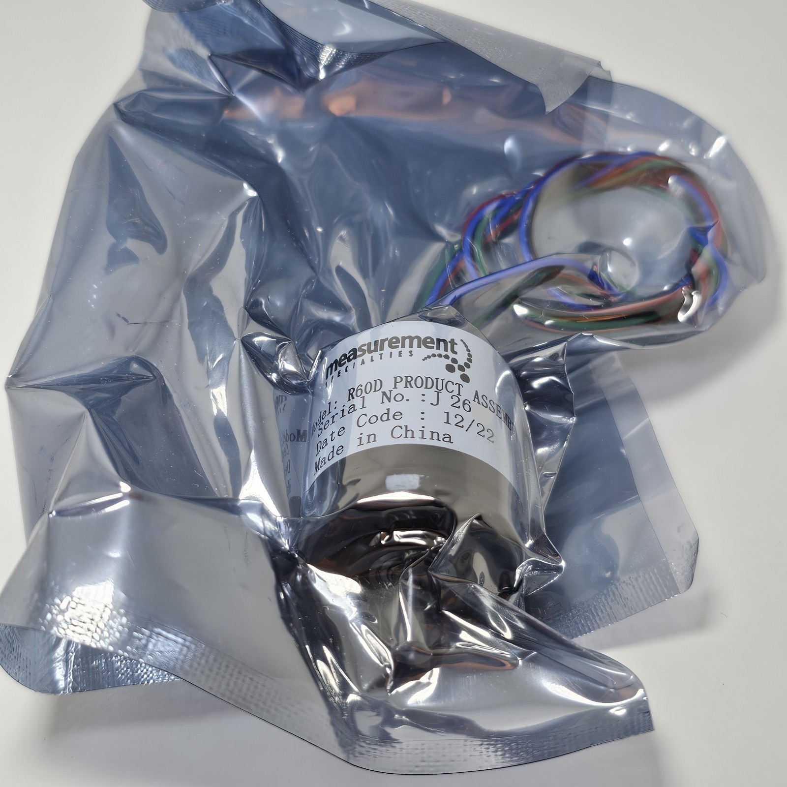 02192500-060 Measurement Specialties Rotary Variable Inductance Transducer R60D