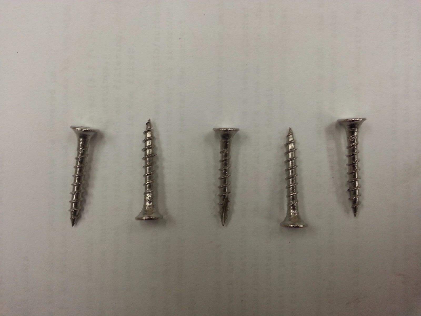 Stainless Steel Deck Screws,#2 Square Drive, #8 x 1-1/4″ Type 17 Point Qty:100