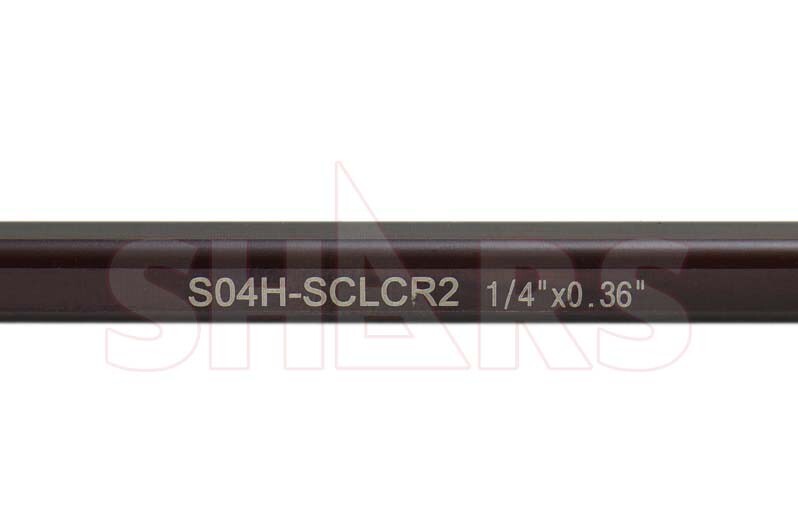 SHARS 1/4 x 4″ SCLCR INDEXABLE BORING BAR + CCMT 21.5 INSERT !]