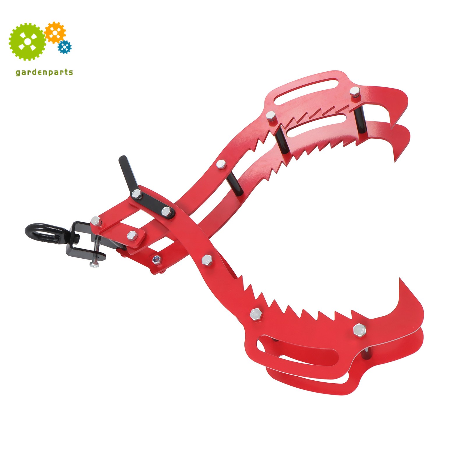 36inch Log Lifting Tongs Log Grapple Hook 4 Claw Fits For Tractor Logging Tongs