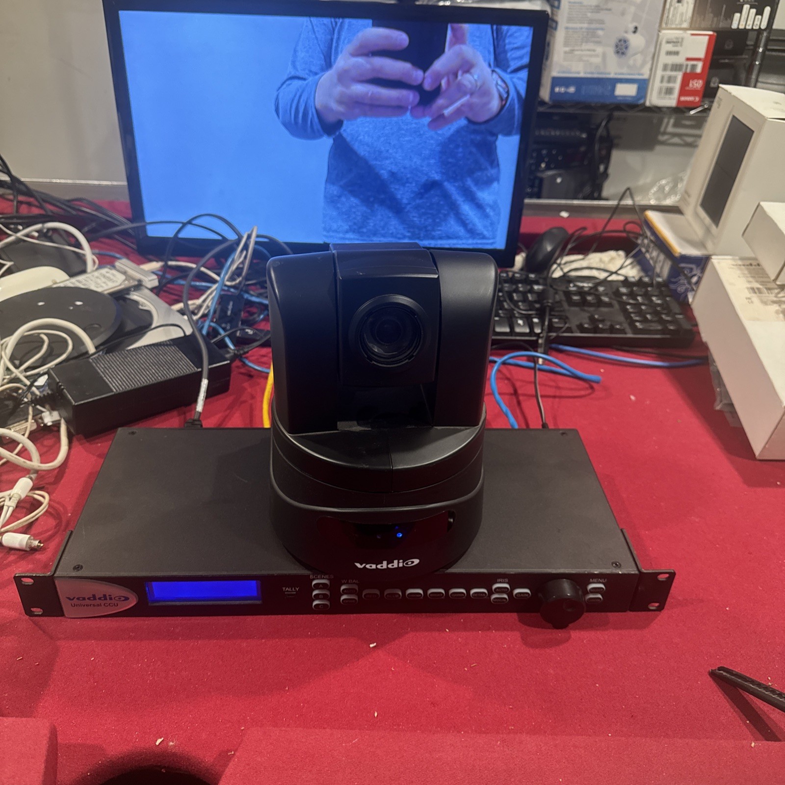 VADDIO CLEARVIEW HD-18 Video Camera, 998-6900-000 Complete