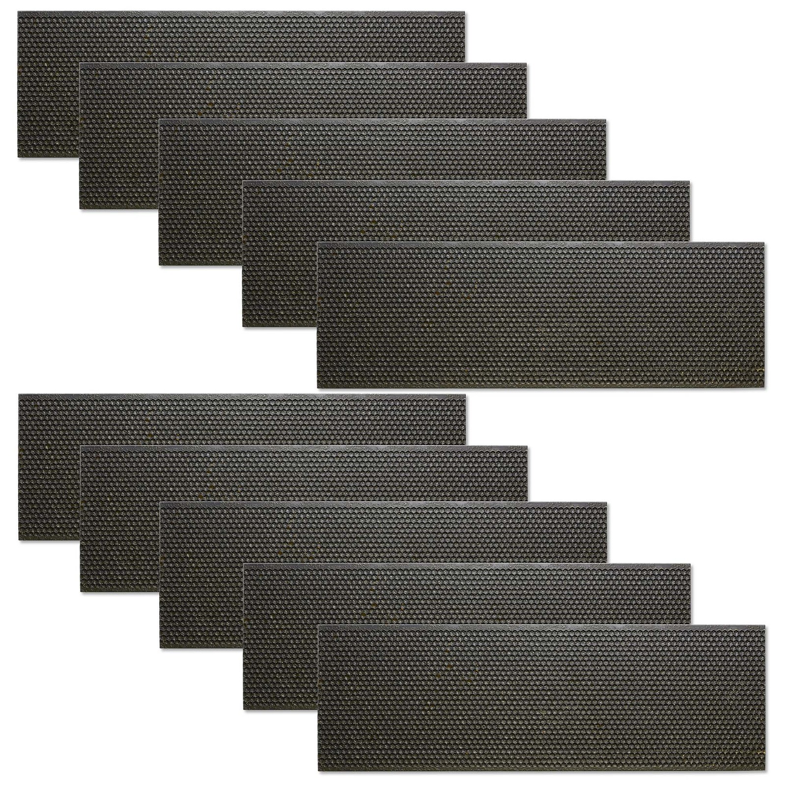 10-Pk Medium 6″ Waxed Plastic Foundations