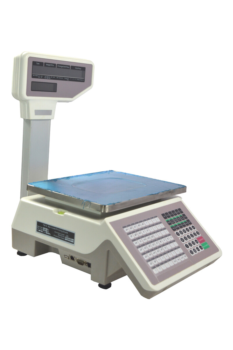 New Commercial 66lb Digital Price Computing Food Scale Bar Code Printing Scale