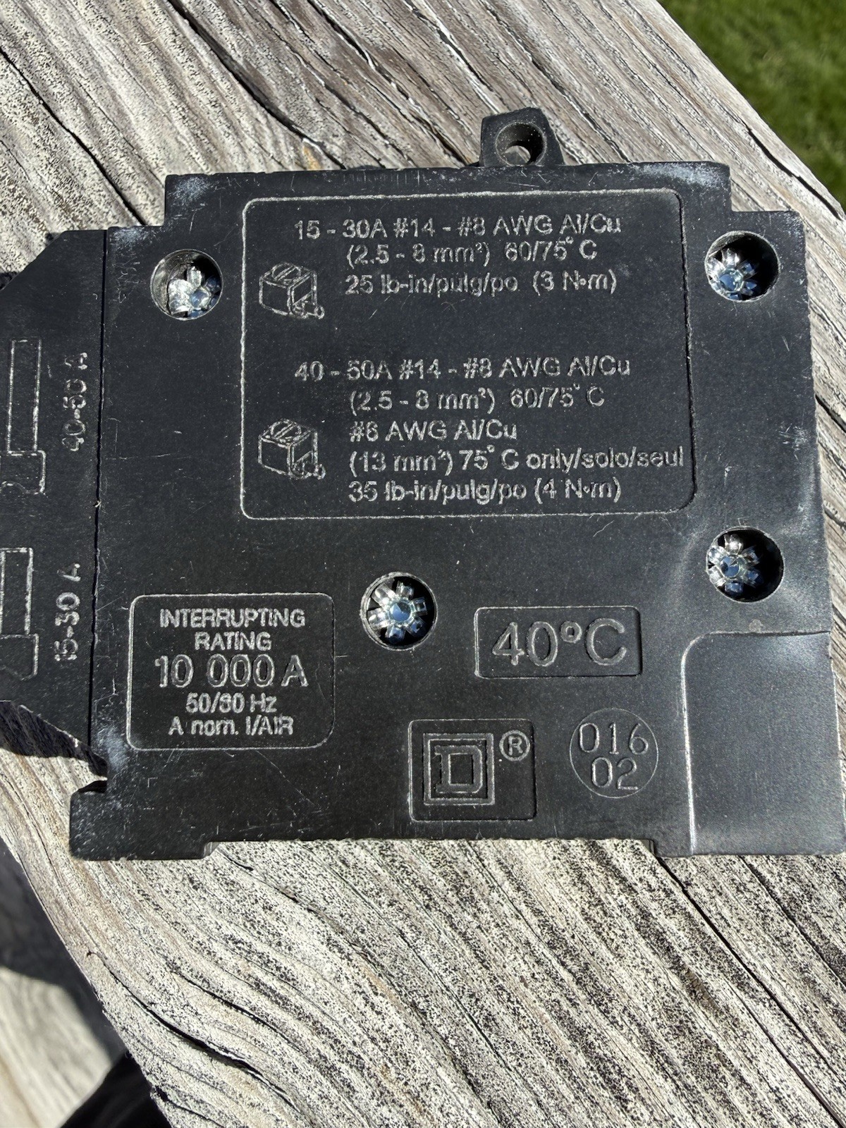 Square D HOMT2020 Homeline 20 amp Twin 1 Pole Tandem Circuit Breaker NEW!!