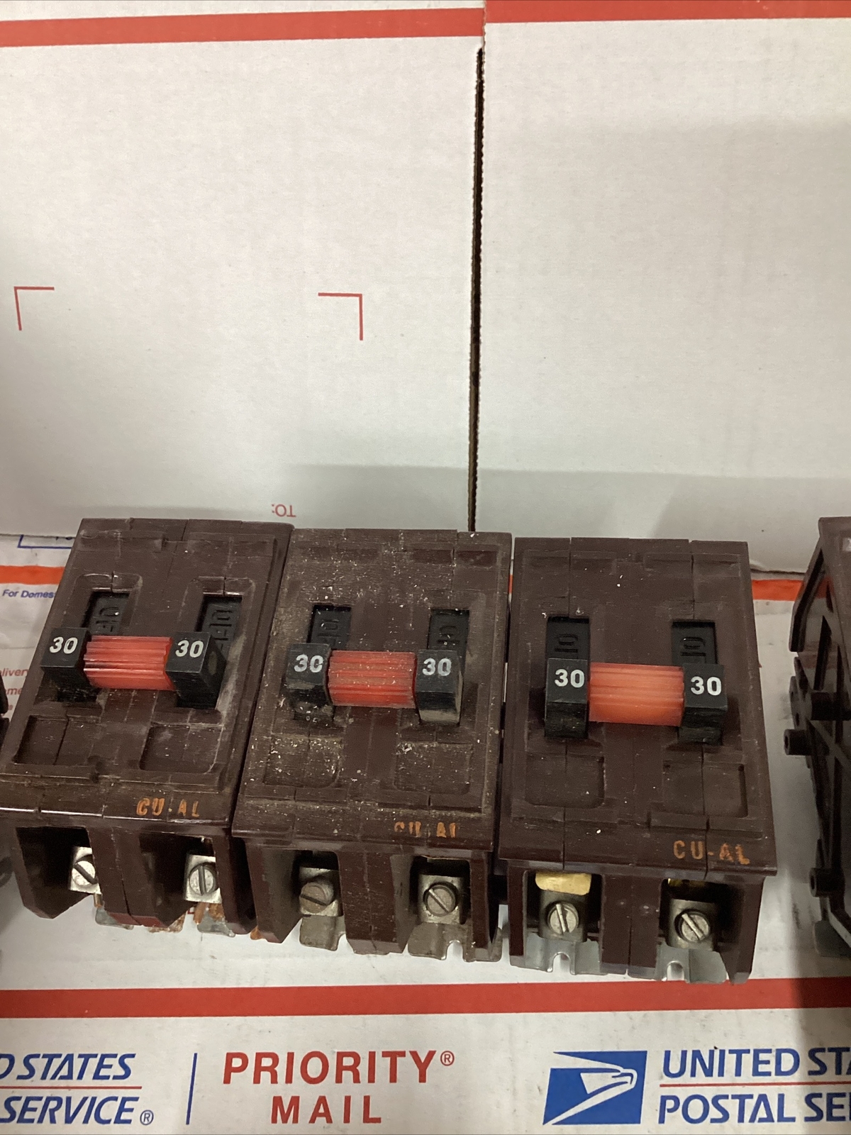 WADSWORTH 2P TYPE A 20A 30A 40A 50A 2 POLE CIRCUIT BREAKER METAL FEET ED4U 2110