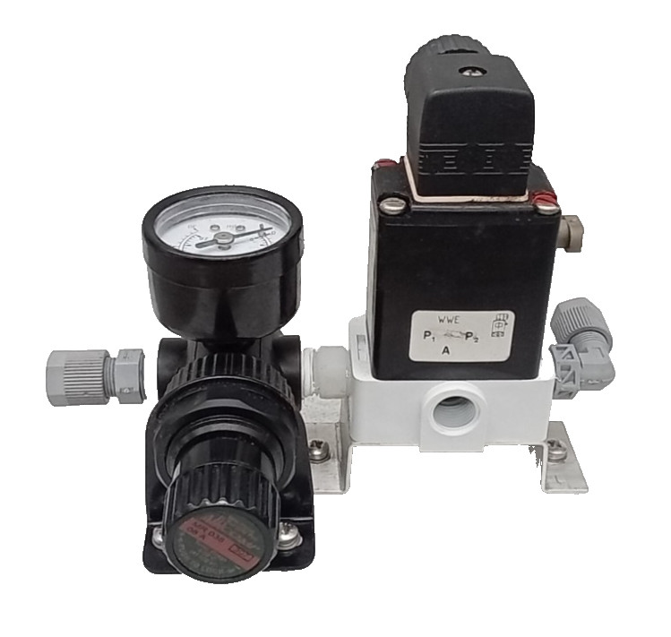 BURKERT TYPE 0124 E VALVE 3.0 EPDM PP G1/4 PN0-6BAR 110V – 50 HZ – 8W